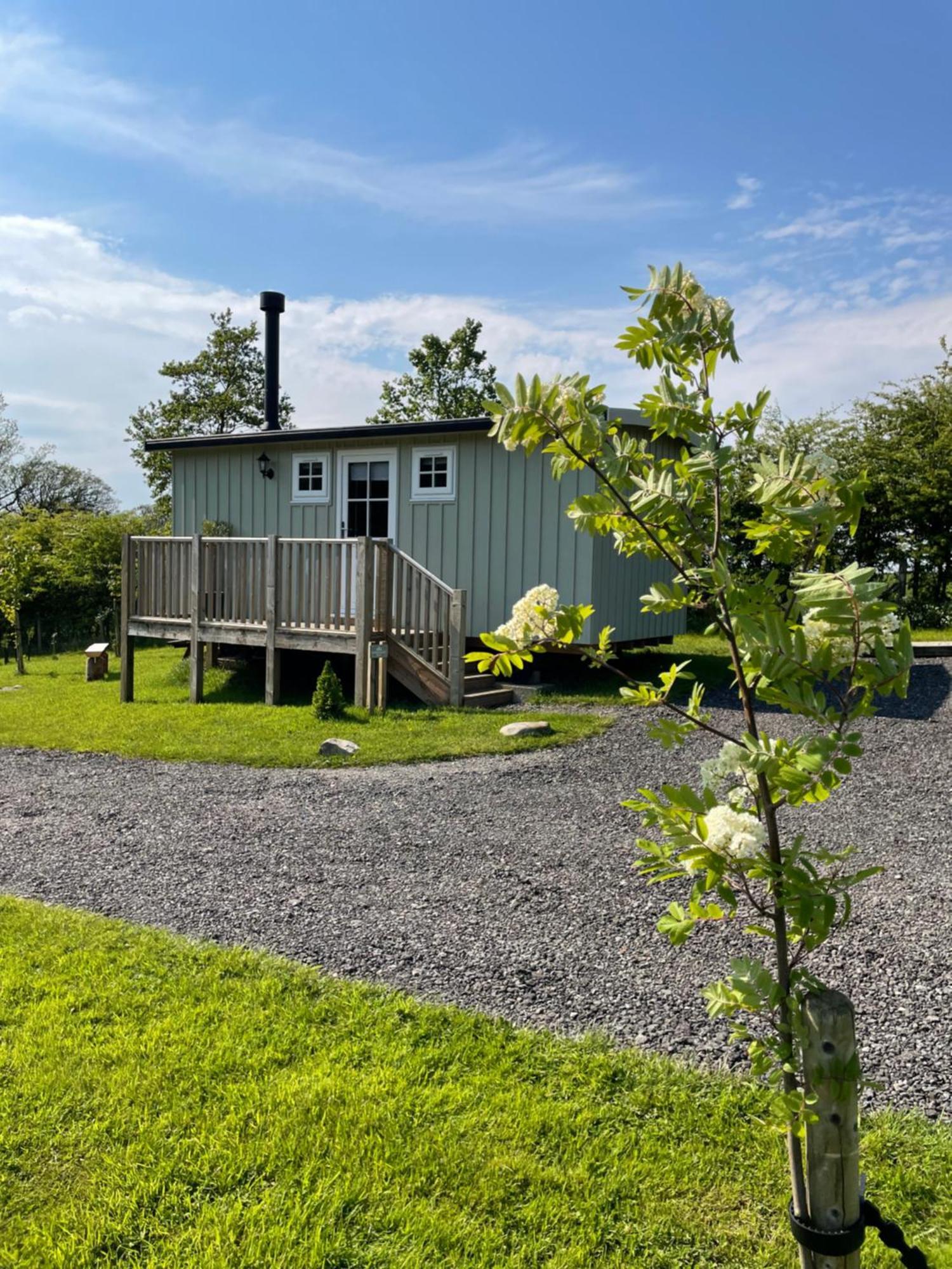 Rosemary Shepherds Hut, Clay Bank Huts Ingleby Greenhow Exteriör bild